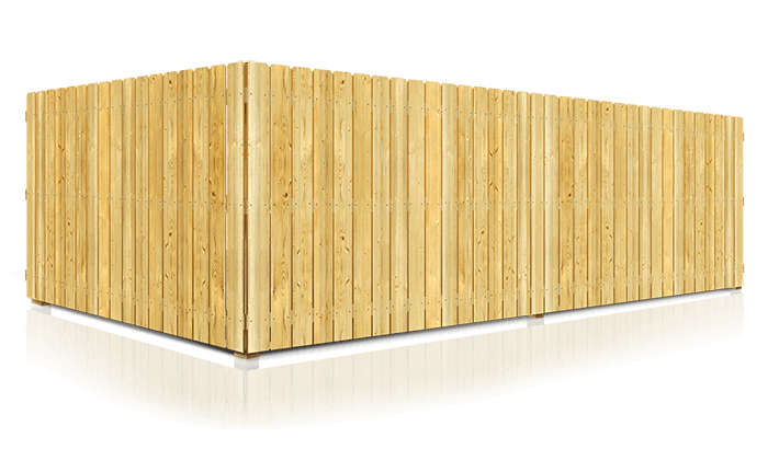 Wood fencing in Tampa Florida