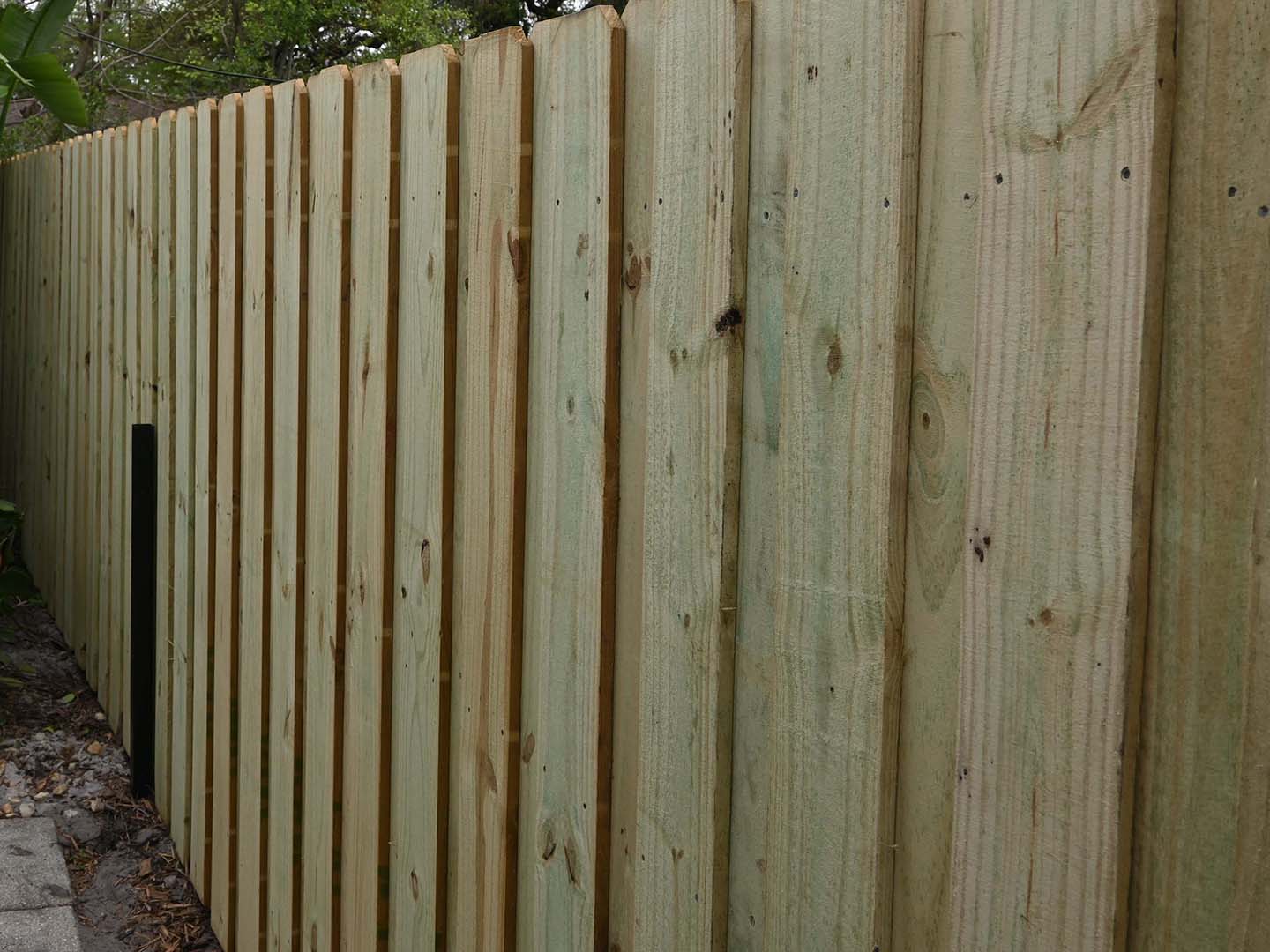 Hyde Park Florida wood privacy fencing